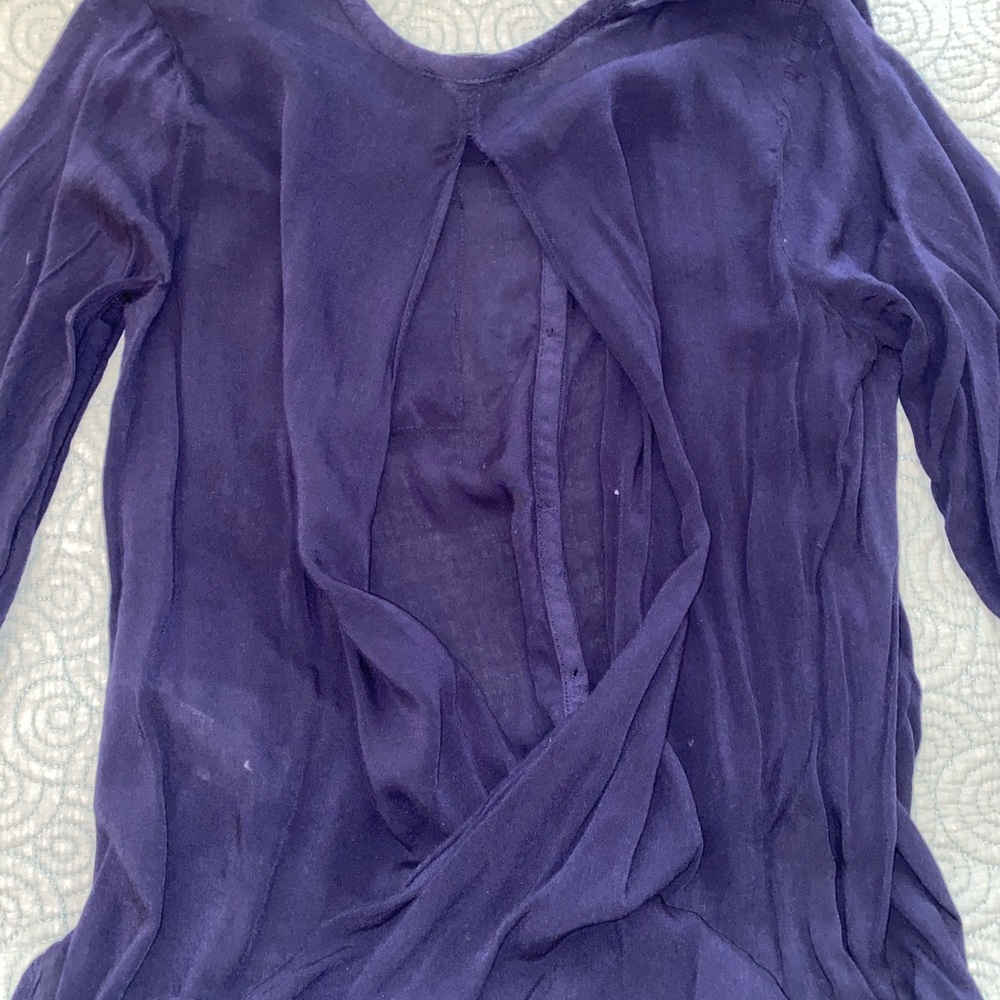 Open Back Button Up - Picture 5 of 5